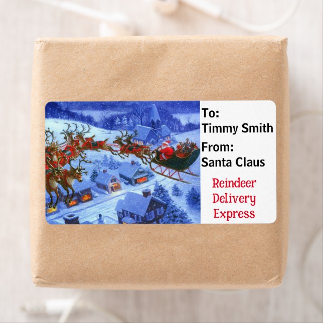 From Santa Claus Personalize Child's Name Gift (Insitu)