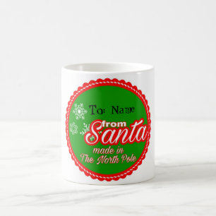 From Santa Personalized Coffee Mug