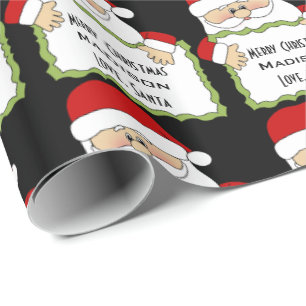 From Santa Personalized Wrapping Paper