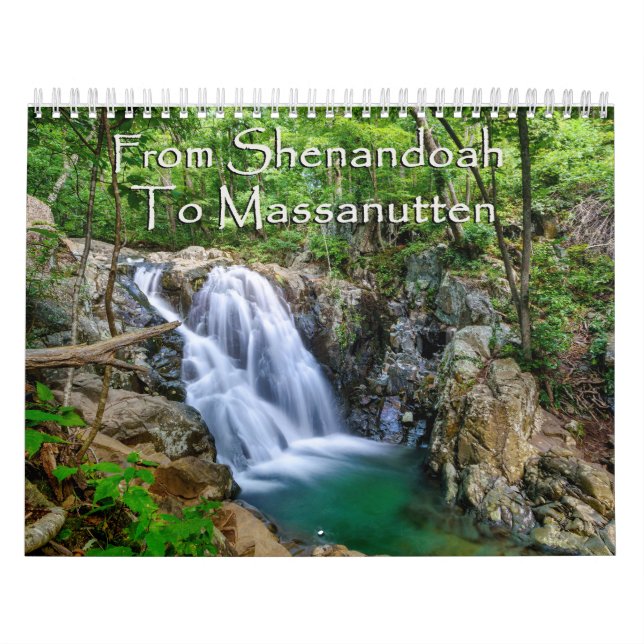 From Shenandoah to Massanutten Calendar (Cover)
