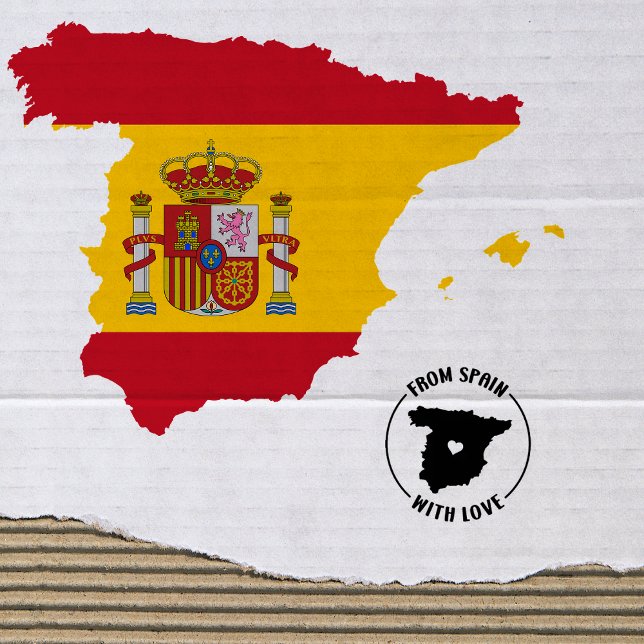 From Spain with love Rubber Stamp (Creator Uploaded)