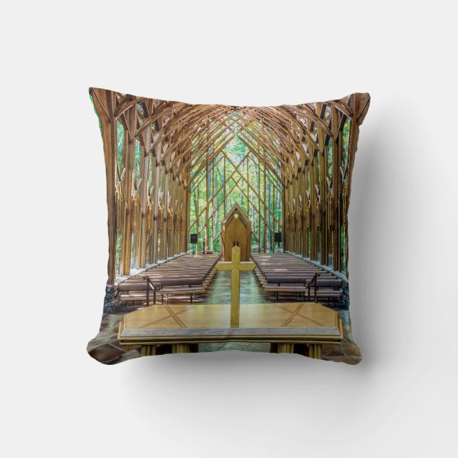 From The Altar Polyester Pillow (Front)