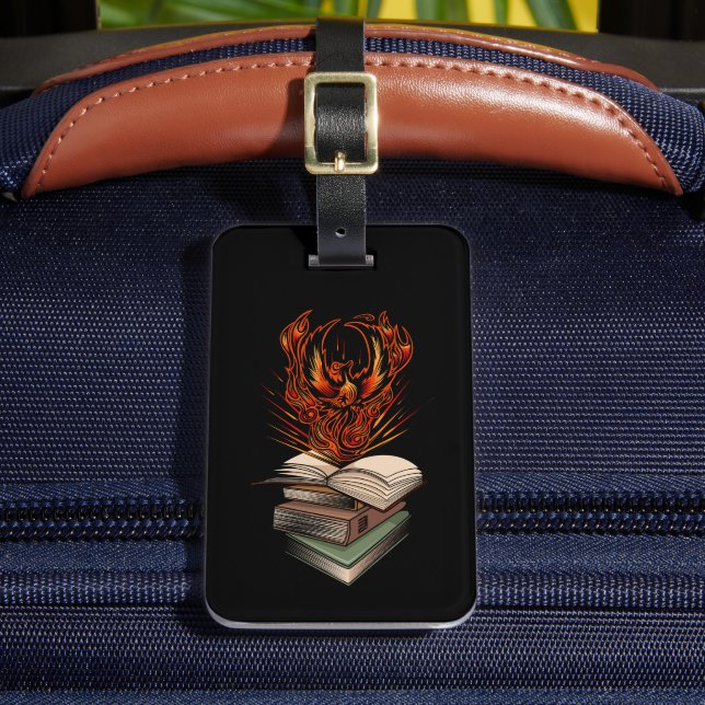 From The Books Luggage Tag (Front Insitu 2)