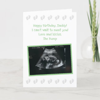 From The Bump: Cute Expecting Dad Birthday Card