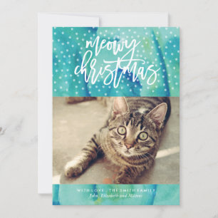 From the Cat "Meowy Christmas" Holiday Photo