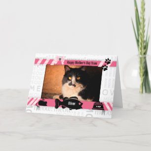 from the Cat Pink Meow Mother's Day from the Cat Card