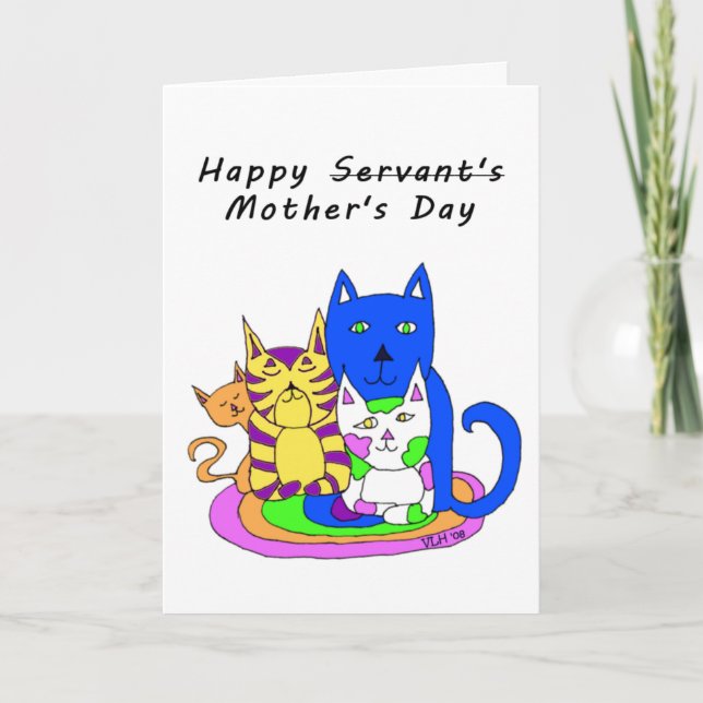 From The Cats Mother's Day Card (Front)