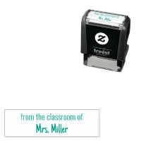 From the classroom of Teacher's Name Text Template