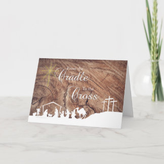 From the Cradle to the Cross Christmas Card