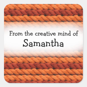 From the creative mind of yarn custom stickers