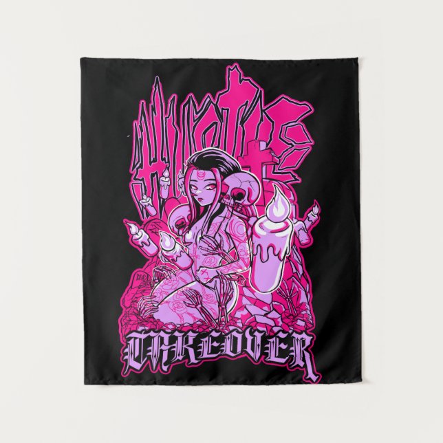 From the depths tapestry (Front)