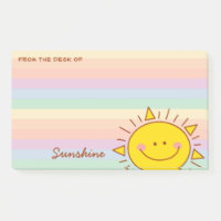 From the Desk of Cute Little Rainbow Sunshine