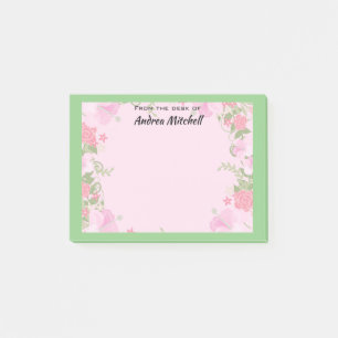 From the Desk of Personalized Name Post-it Notes