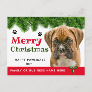 From the Dog Christmas- Dog Holiday Postcard
