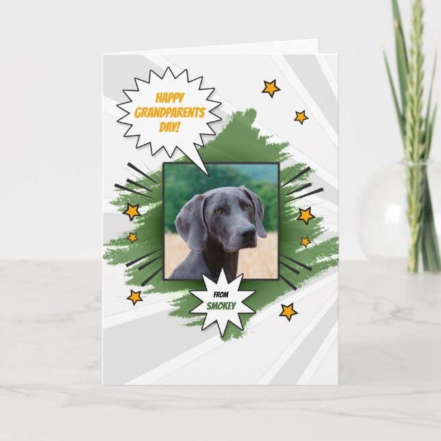 from the Dog Grandparents Day with Pet's Photo Card (Front)