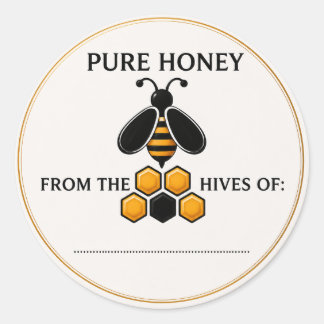 From the Golden Hive – Pure Honey Artisan Label