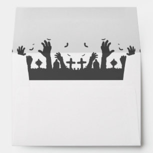 From the Grave Halloween  Envelope