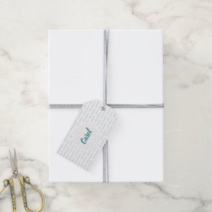 From the Hook of Crochet Gift Tags