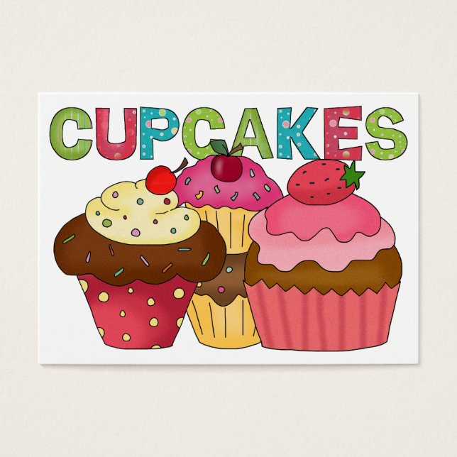 From the Kitchen Card - CUPCAKES - SRF (Front)