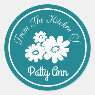 From The Kitchen Of Classic Round Sticker