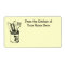 From the Kitchen Of Food Cooking Label