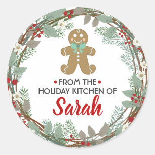 From the Kitchen of Holiday Baking Stickers