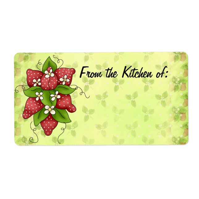 From the Kitchen of Labels (Front)