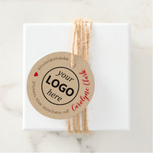 From The Kitchen Of Logo Template Kraft Paper Favour Tags