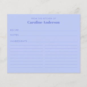 From The Kitchen of Personalized Purple Recipe 