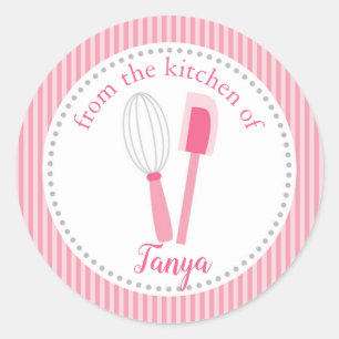 From the Kitchen Of Personalized Stickers