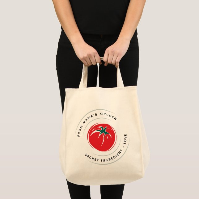 From the Kitchen of ... Red Tomato Customize Logo Tote Bag (Front (Product))