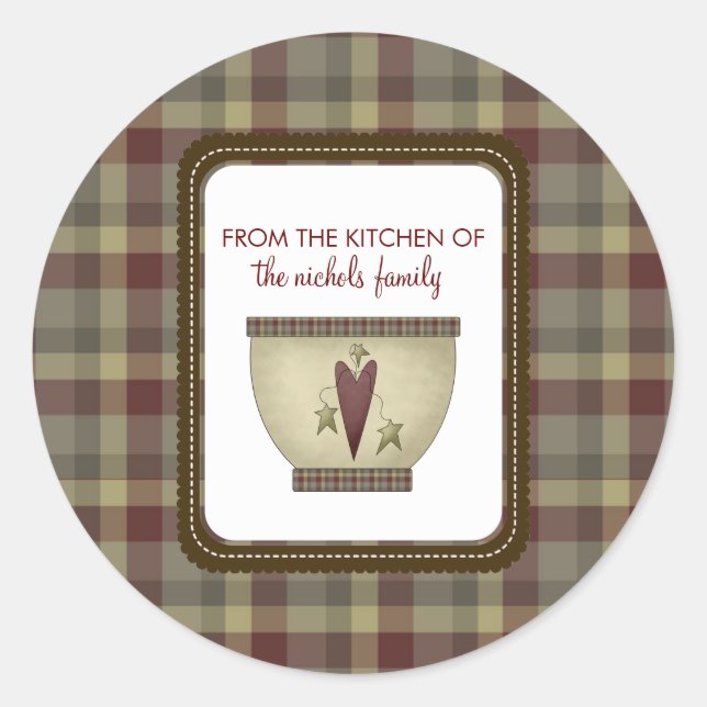 From The Kitchen Of Stickers (Front)