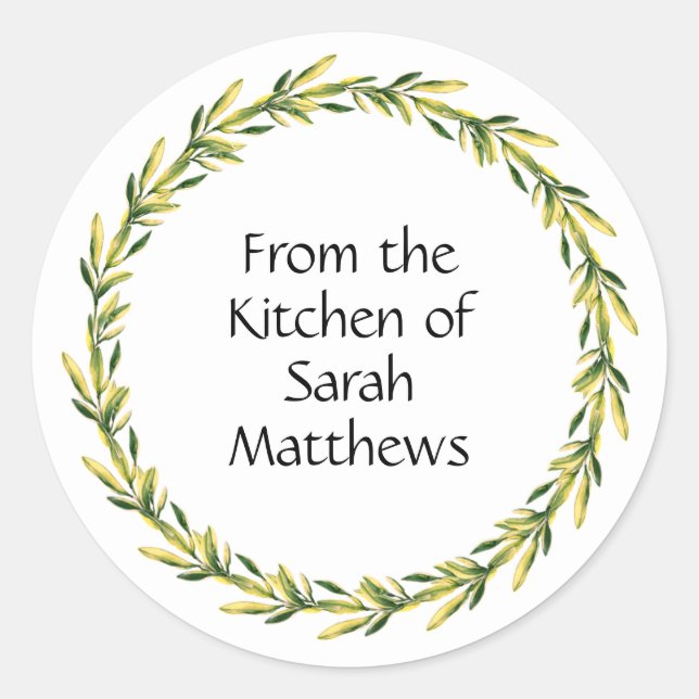 From the kitchen of stickers (Devant)