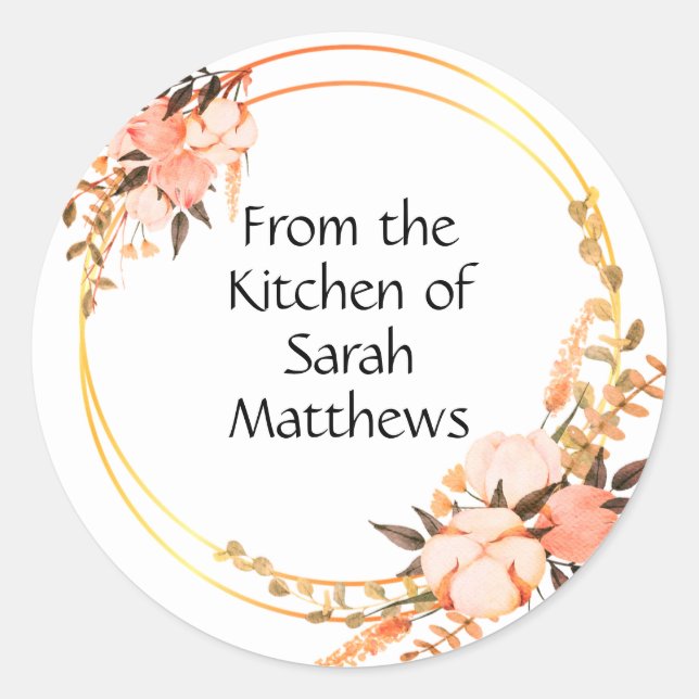 From the kitchen of stickers (Devant)