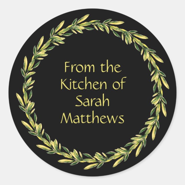 From the kitchen of stickers (Devant)