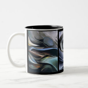 From the Lake by Georgia O'Keeffe,  Two-Tone Coffee Mug