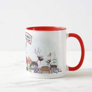 From The Land Of Flying Reindeer Mug