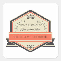 From The Library Of: (Customized)