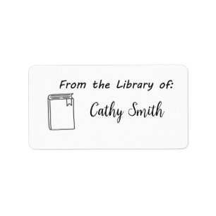 From the Library of Labels, Teacher Stickers
