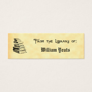 From the Library of Vintage Books Bookplate