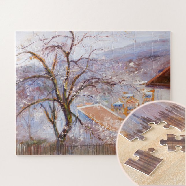 From the outskirts of Paris, Hugo Simberg  Jigsaw Puzzle (Creator Uploaded)
