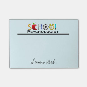 From the School Psychologist Custom Post-it Notes
