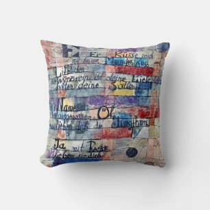 From the Song of Songs, Klee Throw Pillow