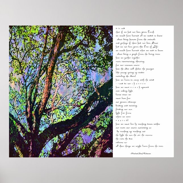 From the Trees Poster (Front)