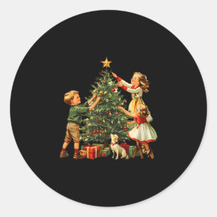 From The Windows To The Walls - Front And Back Classic Round Sticker