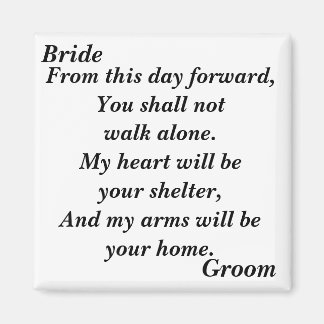 From this day forward magnet