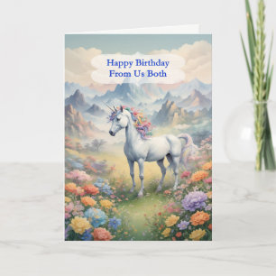 From Us All Birthday Unicorn  Card