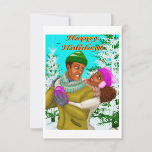 From Us Holiday Greetings Card