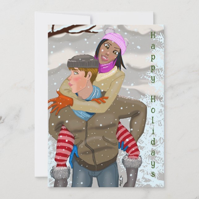 From Us to You Holiday Greeting Card (Front)