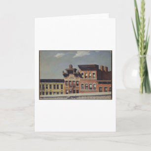 From Williamsburg Bridge - Edward Hopper Card